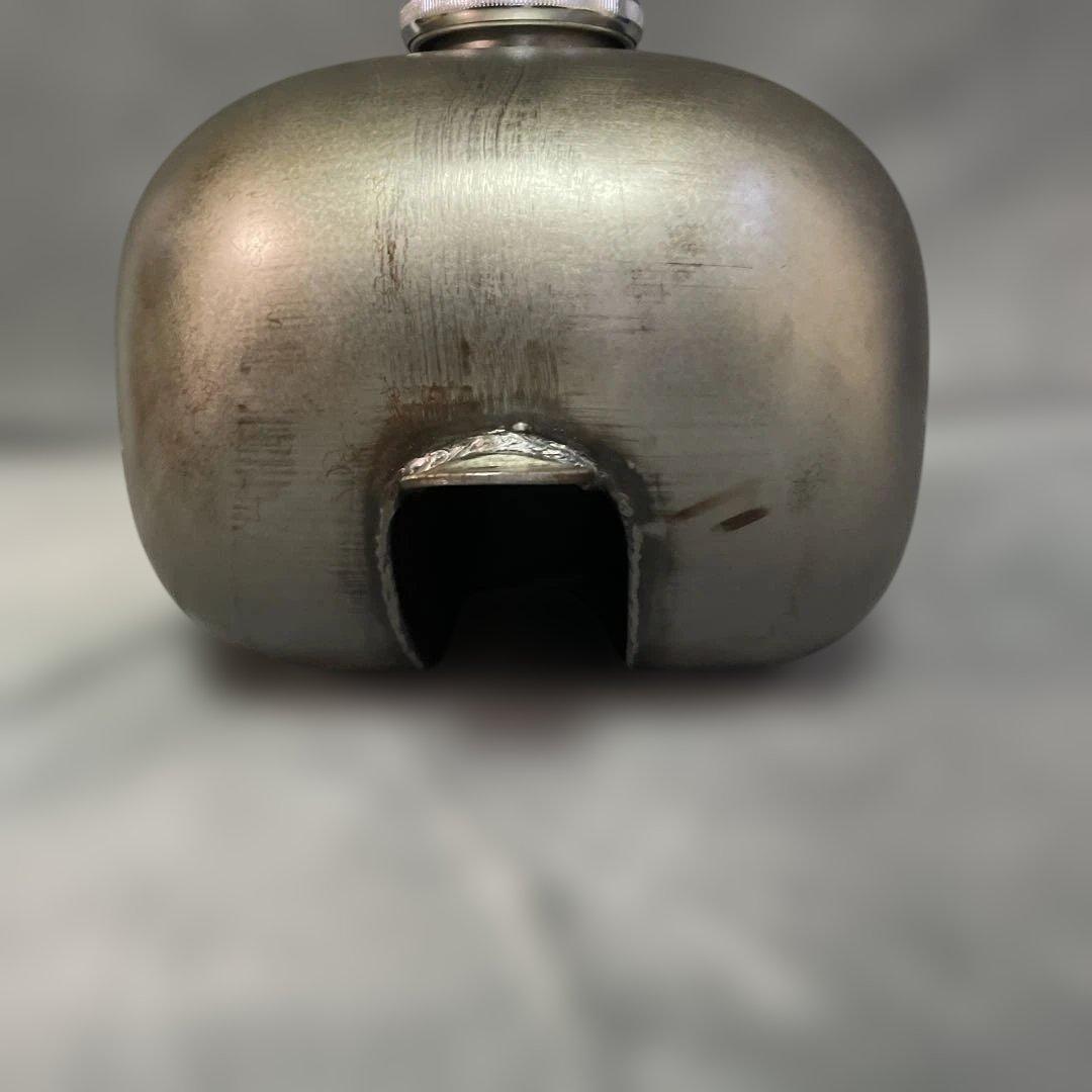 タンク　ピーナッツタンク　ハイトンネル　素地の上に艶消しクリア　ハーレー