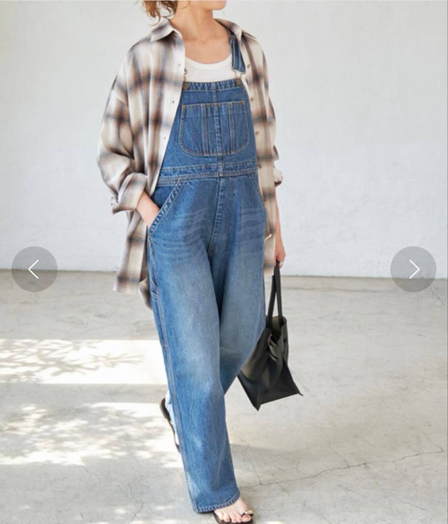 Spick & Span デニムサロペット　佐藤栞里さんコラボ