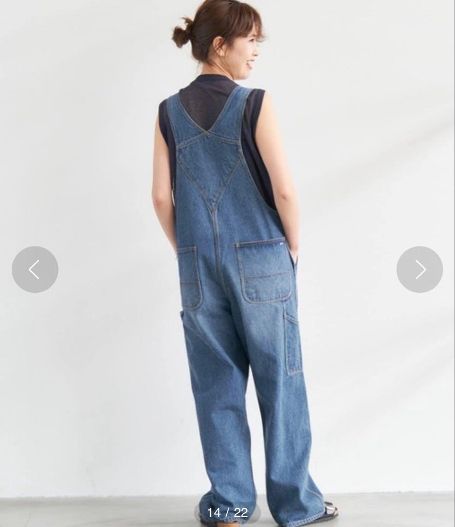 Spick & Span デニムサロペット　佐藤栞里さんコラボ