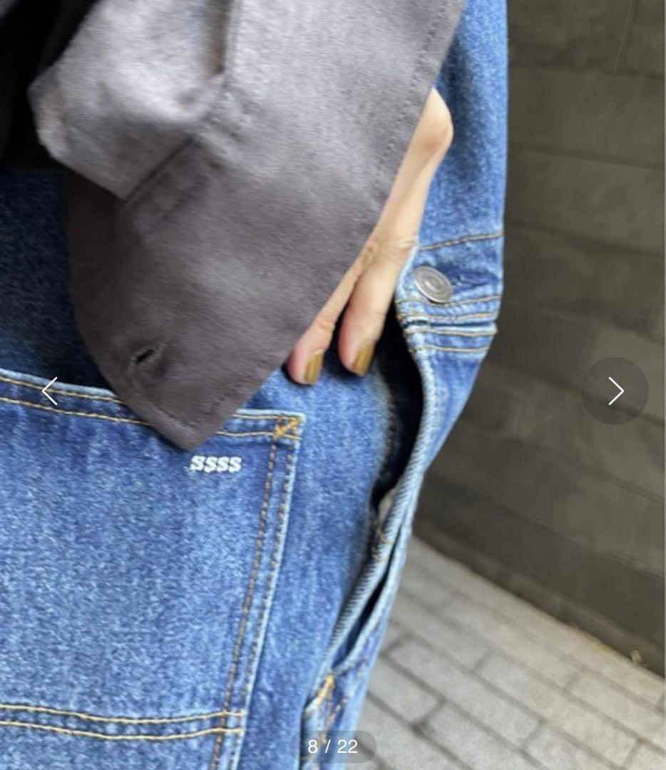 Spick & Span デニムサロペット　佐藤栞里さんコラボ