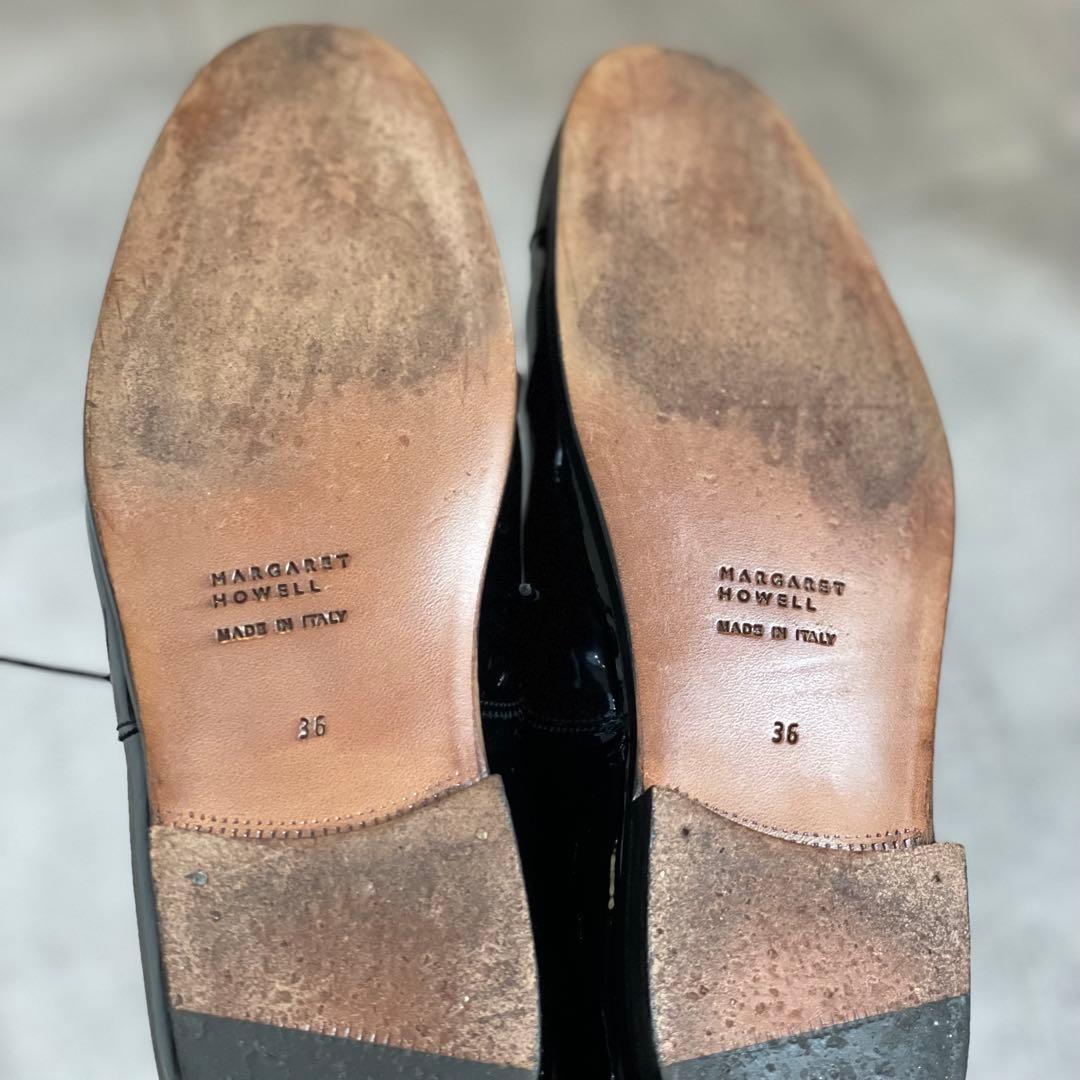 【超美品】マーガレットハウエル　プレミアムライン　レースアップ　レディース