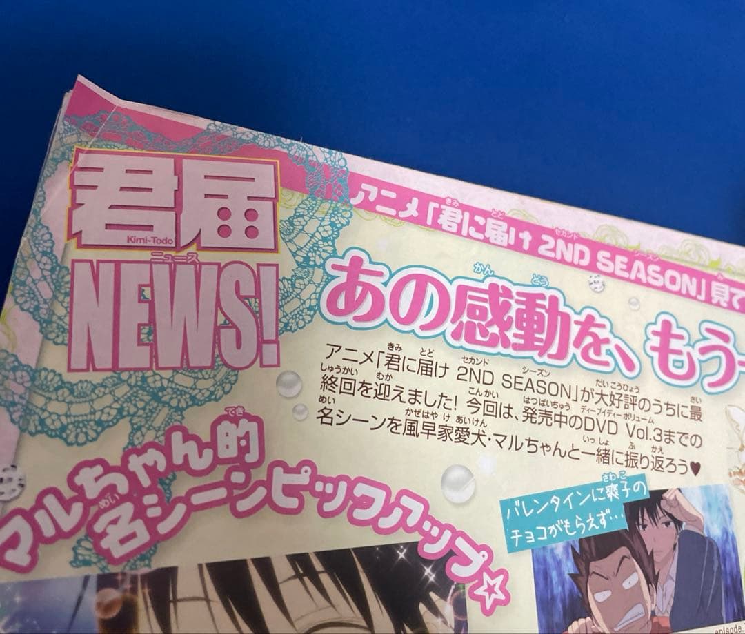 別冊マーガレット2011年6月号 コミックスきせかえカバー 高野苺