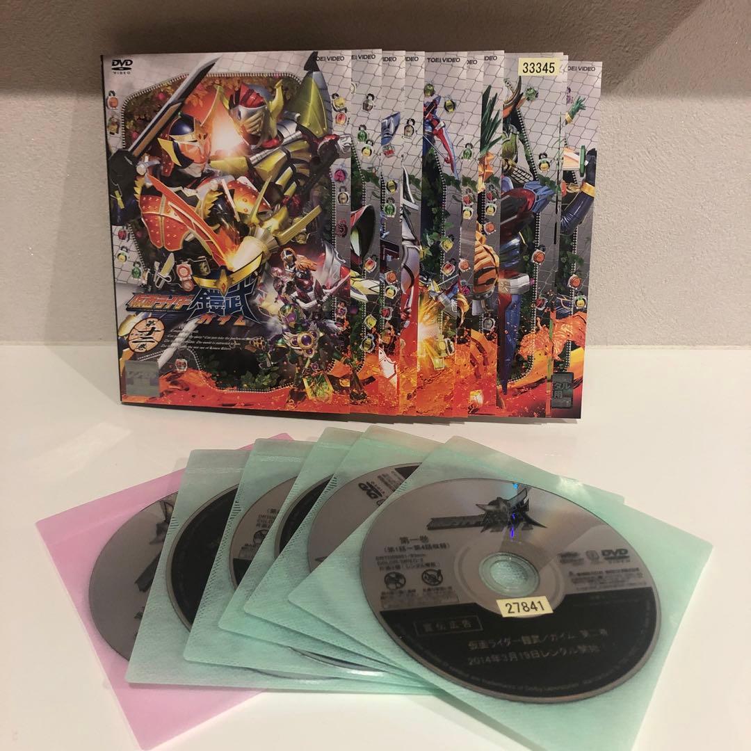 仮面ライダー鎧武　仮面ライダーガイム　全12巻　DVD 全巻セット