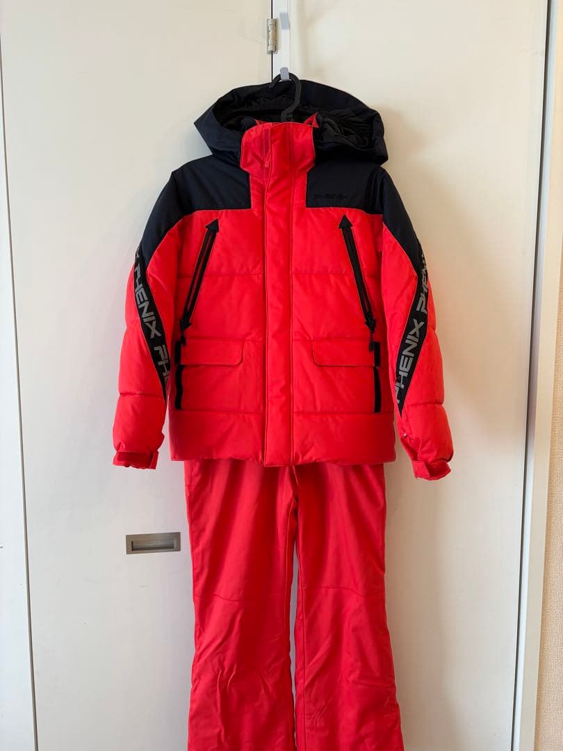 美品フェニックス スキーウェア キッズ ジュニア　ユニクロインナー付き