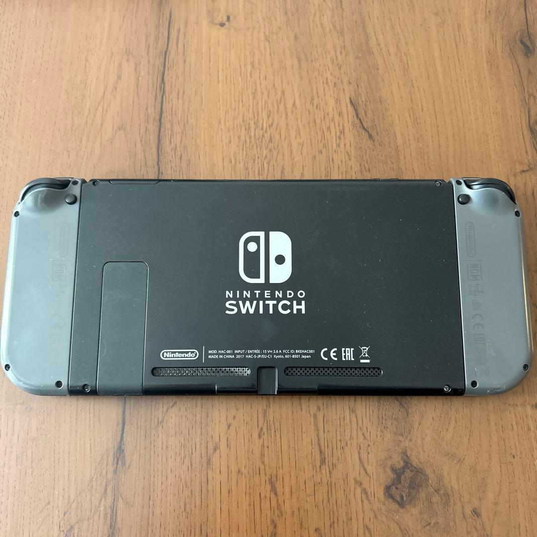 Nintendo Switch 本体 グレー　箱無し