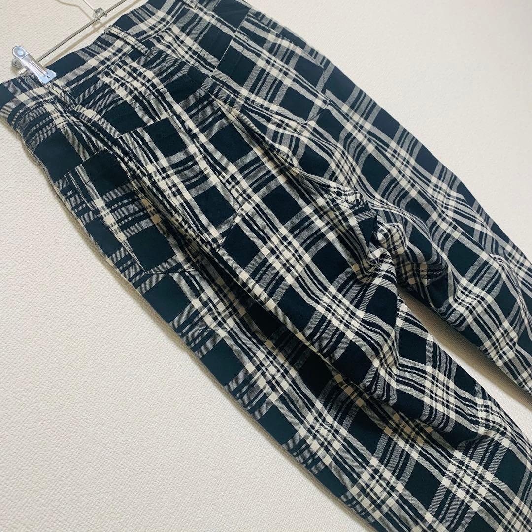 ●斬新サルエル●ヴィヴィアンウエストウッド●総柄チェック●お洒落全開●極限定●