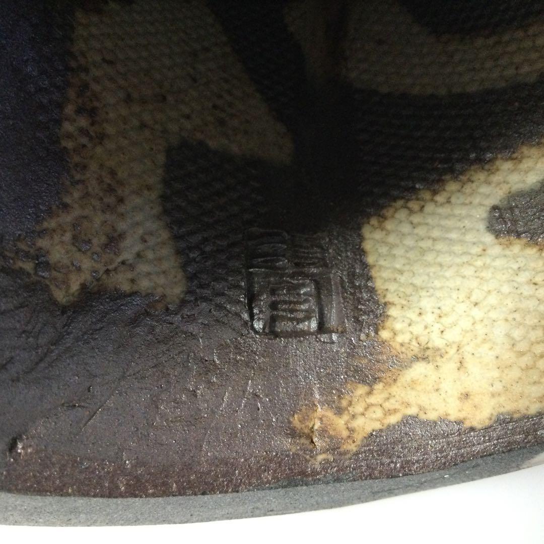 砥部焼 青芳人形『花を抱く少女』森元青芳作 珍品 M