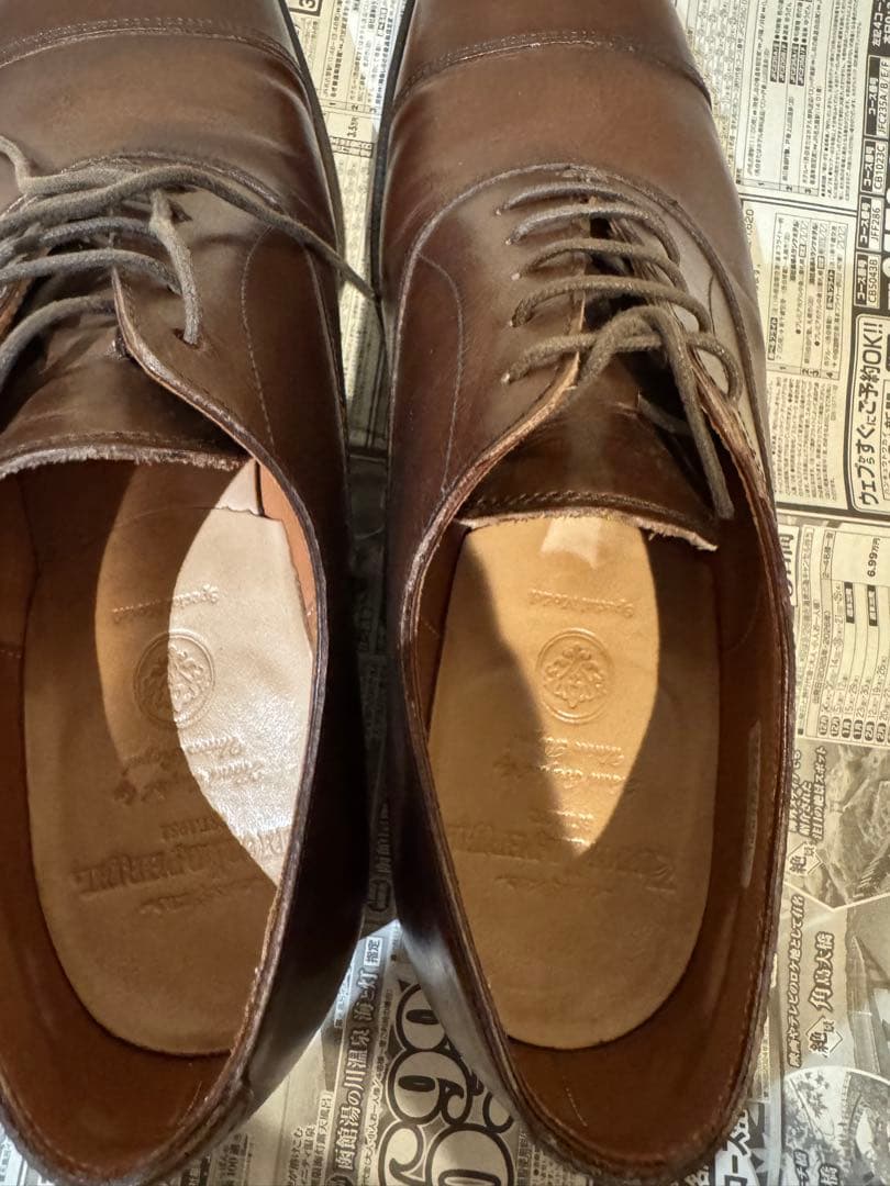 ユニオンインペリアル　ストレートチップ　サイズ8