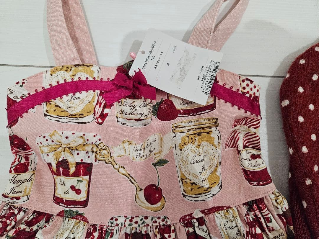 シャーリーテンプル ワンピース　シャーリーテンプル　ジャム　110