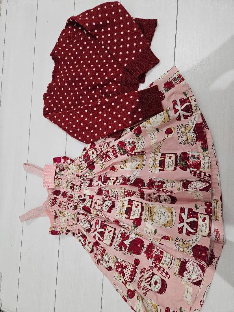 シャーリーテンプル ワンピース　シャーリーテンプル　ジャム　110