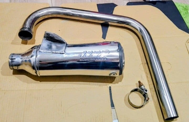神*楽様 TW用、SUPERTRAPP 　スーパートラップマフラー