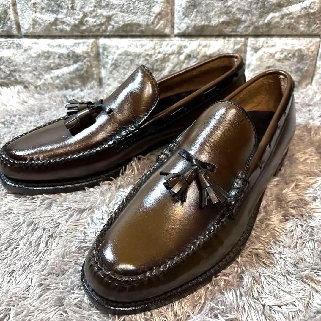 新品❣️デッドストック 60s USA製 DEXTER タッセルローファー 焦茶