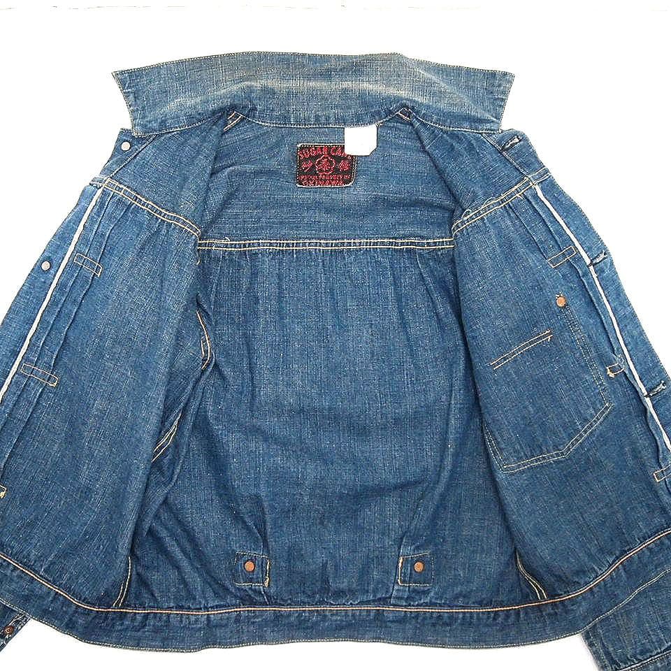 SUGAR CANE　1st　赤耳　シンチバック　砂糖黍 デニム ジャケット