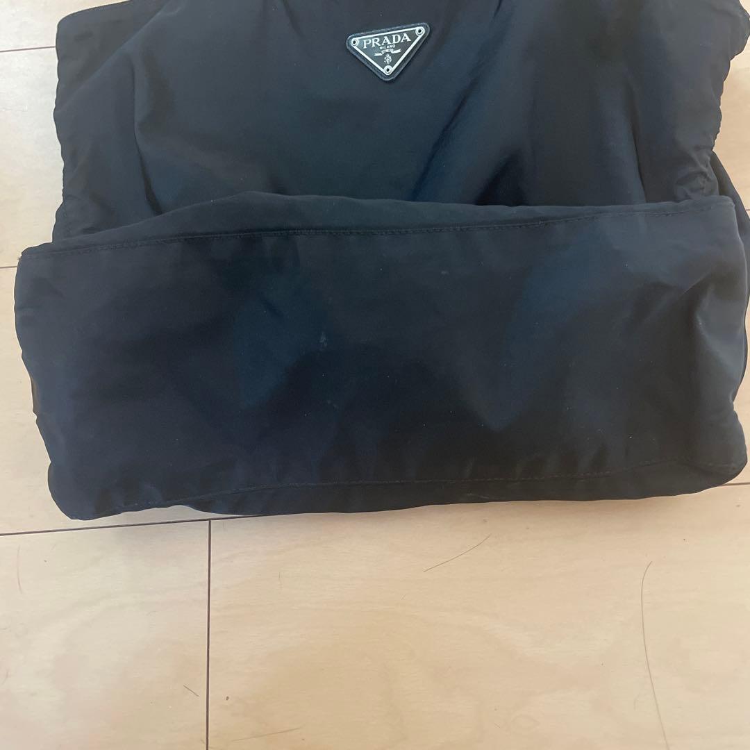 PRADA 黒 ナイロン トートバッグ