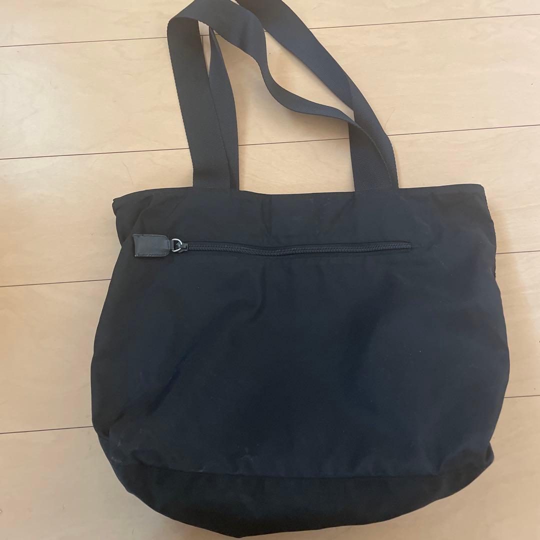 PRADA 黒 ナイロン トートバッグ