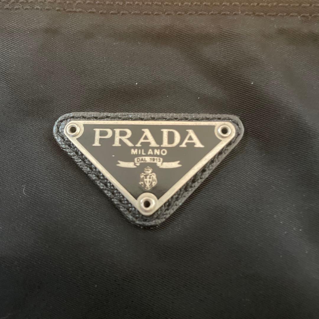 PRADA 黒 ナイロン トートバッグ