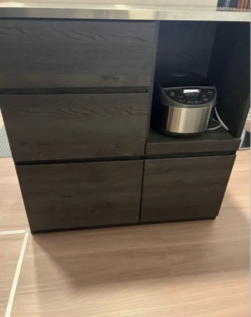 キッチンカウンター ハイド 90 DGY 東京インテリア