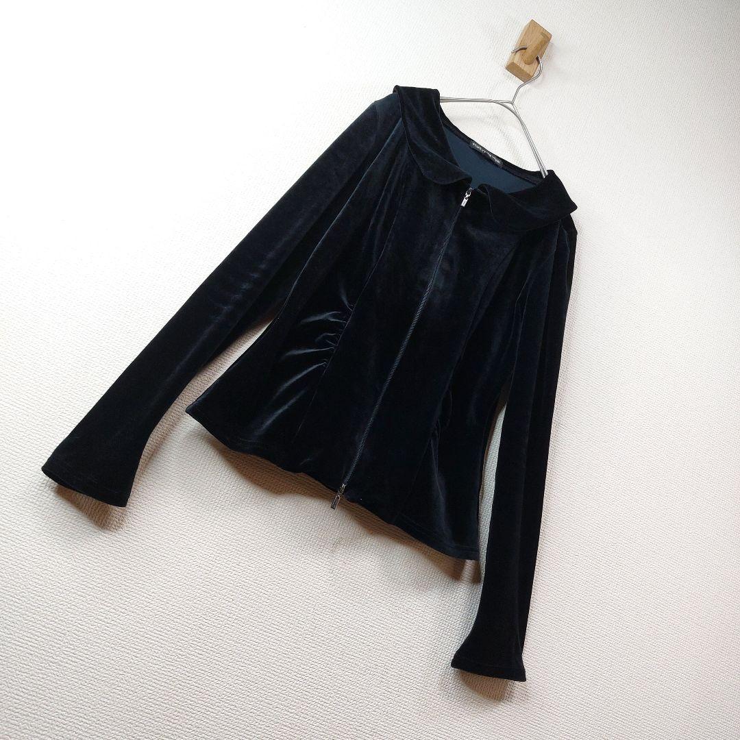 FOXEY NEWYORK フォクシーニューヨーク　ベロアジャケット　４０