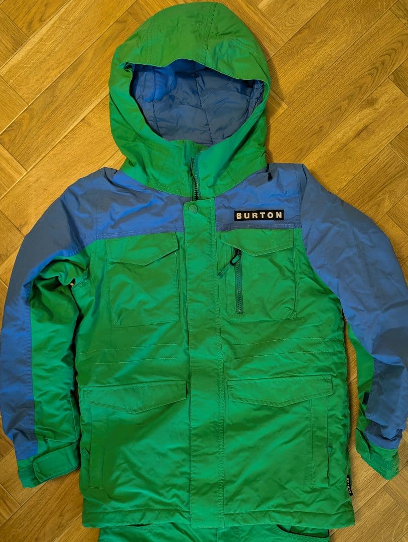BURTON キッズ スノーボードウェア 上下セット M バートン