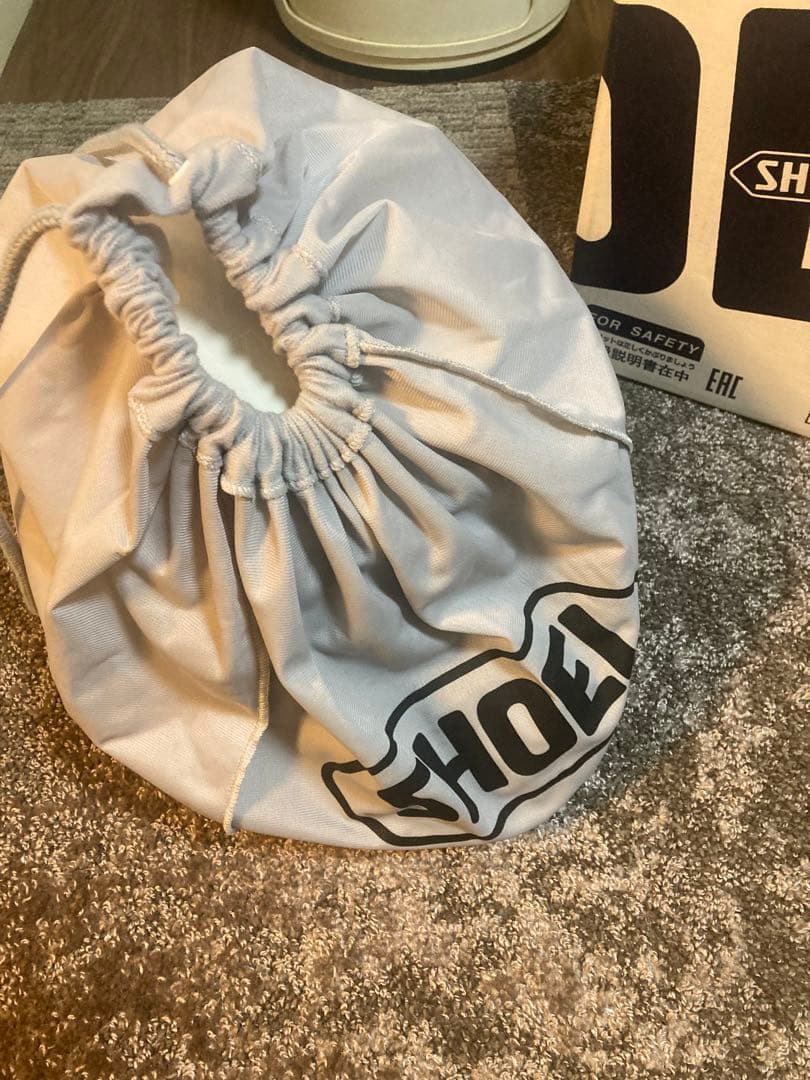 新品未使用品EX-ZERO ヘルメット オフホワイト Mサイズ