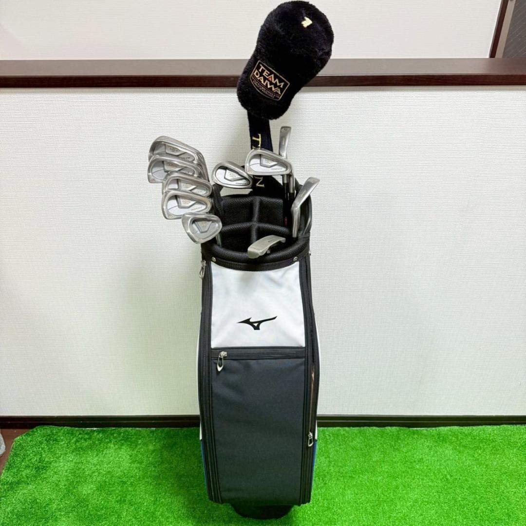 MIZUNO Zephyr メンズゴルフクラブセット 未使用キャディバッグ付き