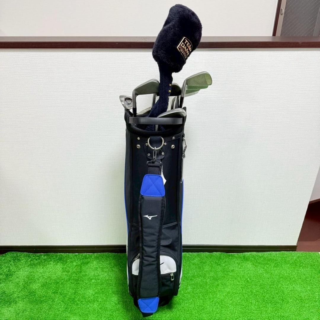 MIZUNO Zephyr メンズゴルフクラブセット 未使用キャディバッグ付き