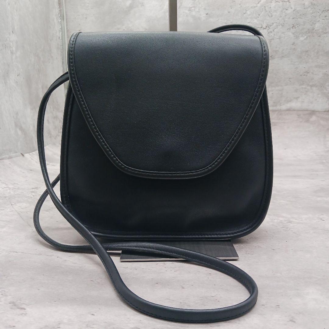 ✨美品✨ オールドコーチ ショルダーバッグ USA製 9888 レザー ブラック