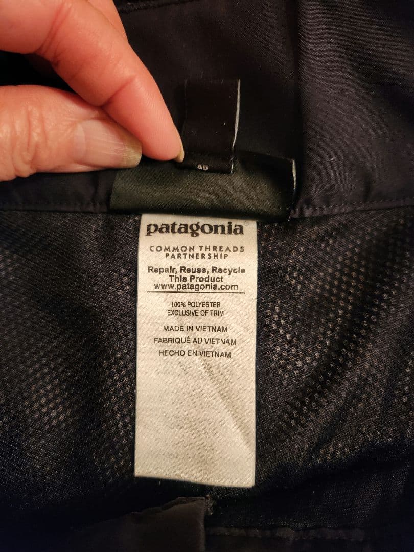 値下げ　Patagonia パウダーボウルパンツ　ゴアテックス　サスペンダーつき
