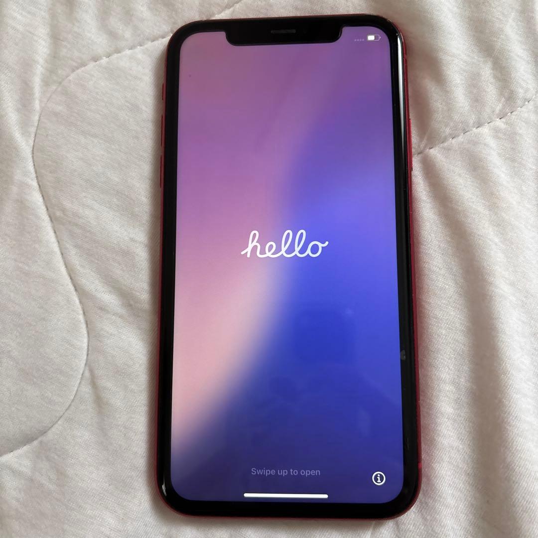 iPhone11 RED 256gb simフリー