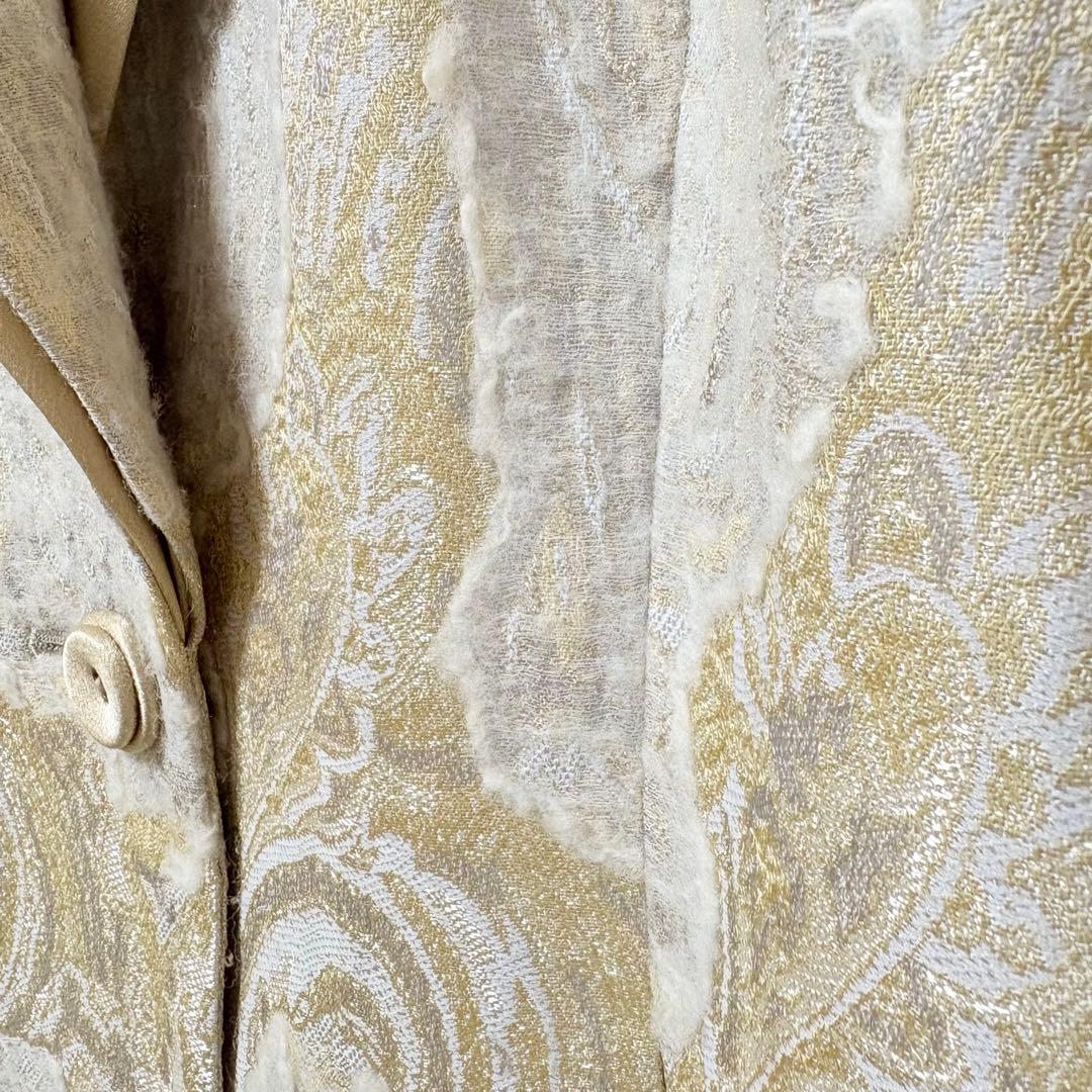 HIROKO KOSHINO テーラードジャケット　L ペイズリージャガード