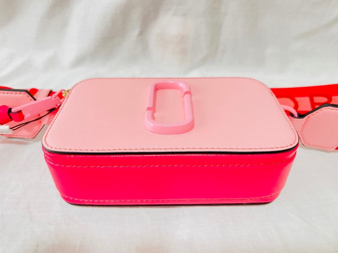 MARC JACOBS スナップショット カメラバッグ ピンクローズ