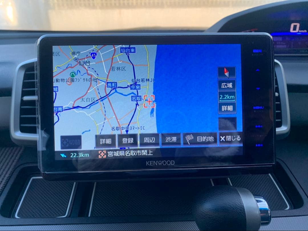 KENWOOD カーナビ 最新地図データMDV-S810F