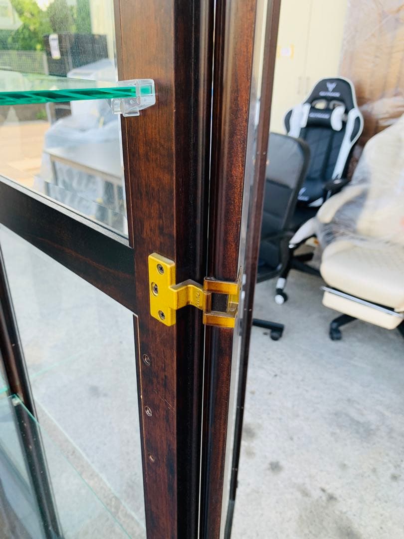 (滋賀県内のみ) キュリオケース ガラスキャビネット