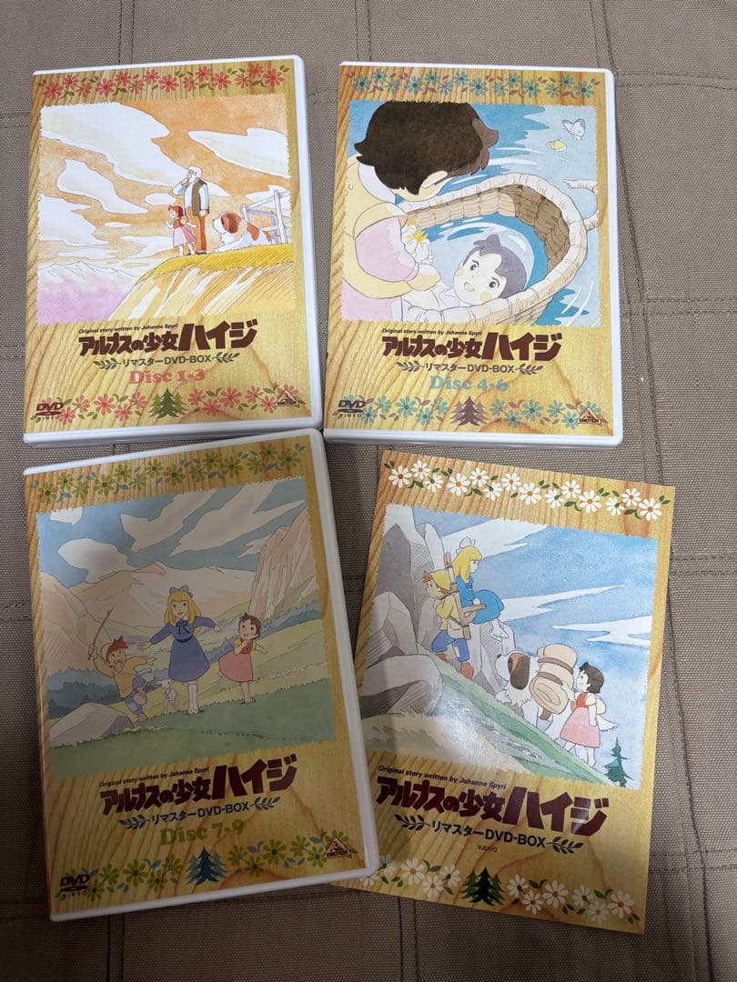 アルプスの少女ハイジ リマスターDVD-BOX