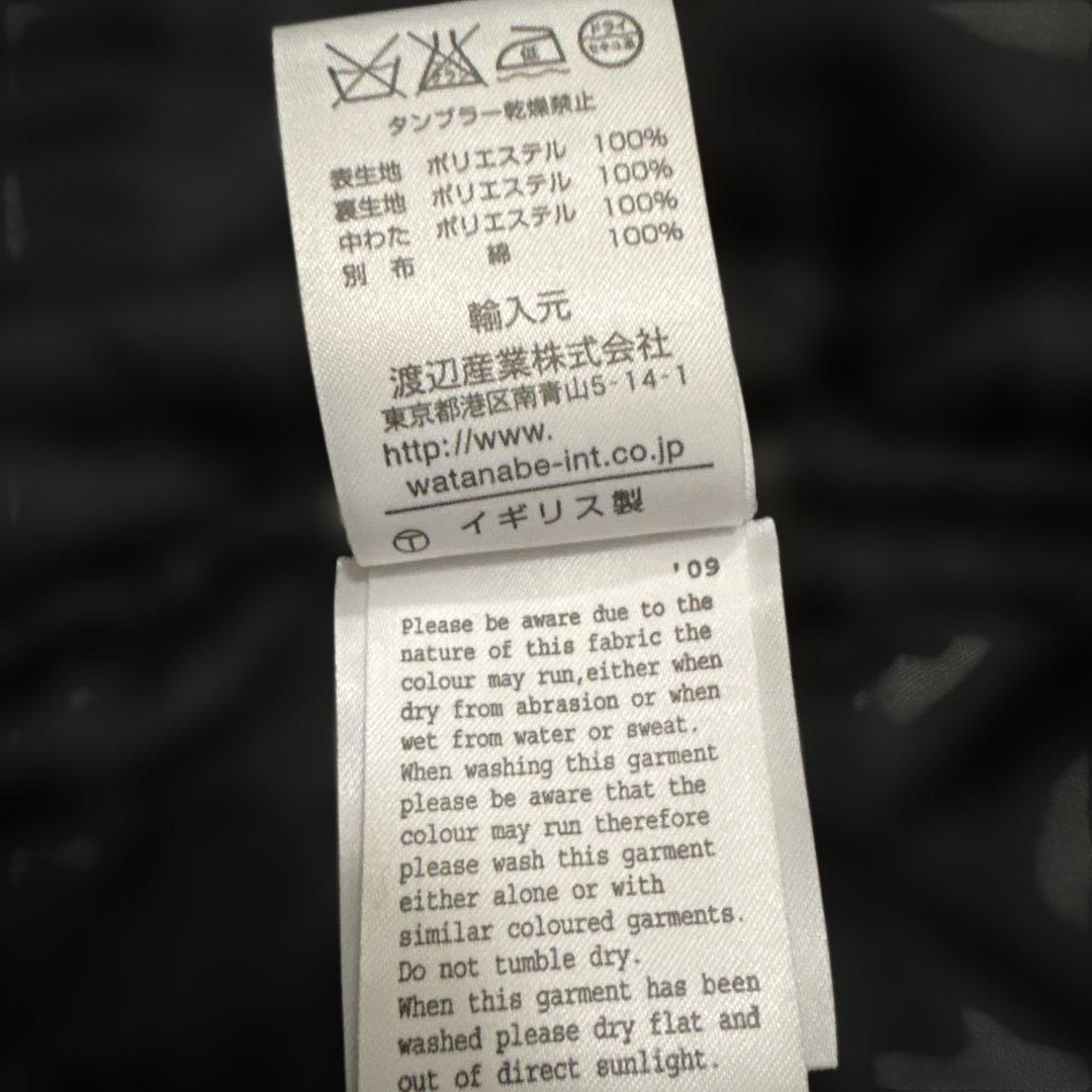 試着のみ✨ラベンハム　キルティング　フーディ　ロングコート　黒　英国製　M38