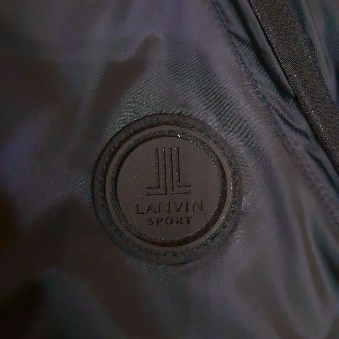 ランバンスポール】2WAY人気刻印ロゴマーク 長袖ゴルフブルゾンジャケット3L