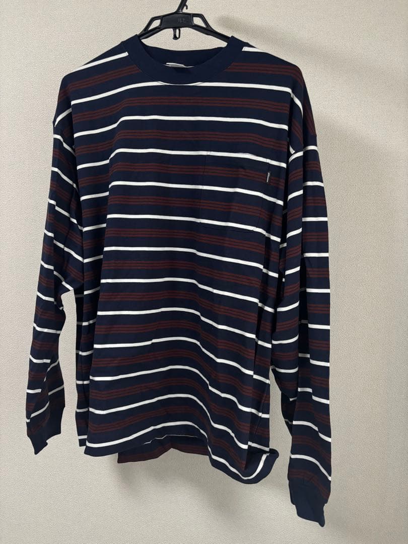 トップス plllllleeeasse long sleeve pocket tee XL