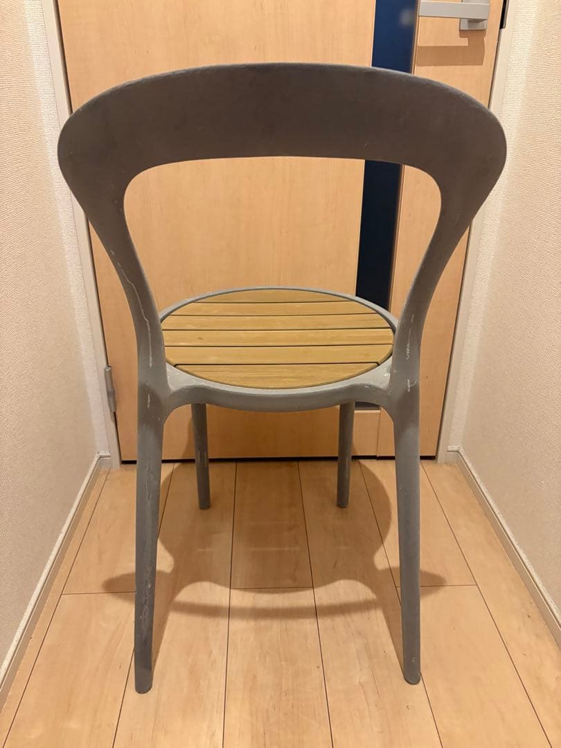 イタリア製　ガーデンチェア　ダイニングチェア　アンティーク　2脚セット