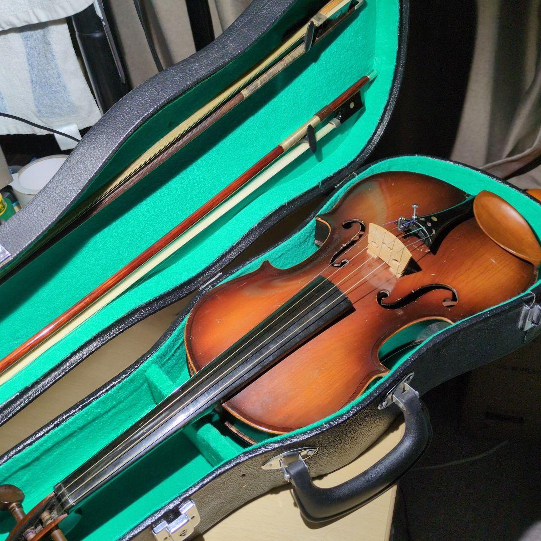 試演奏済み　スズキバイオリン本体 ケース付き4/4 1955年
