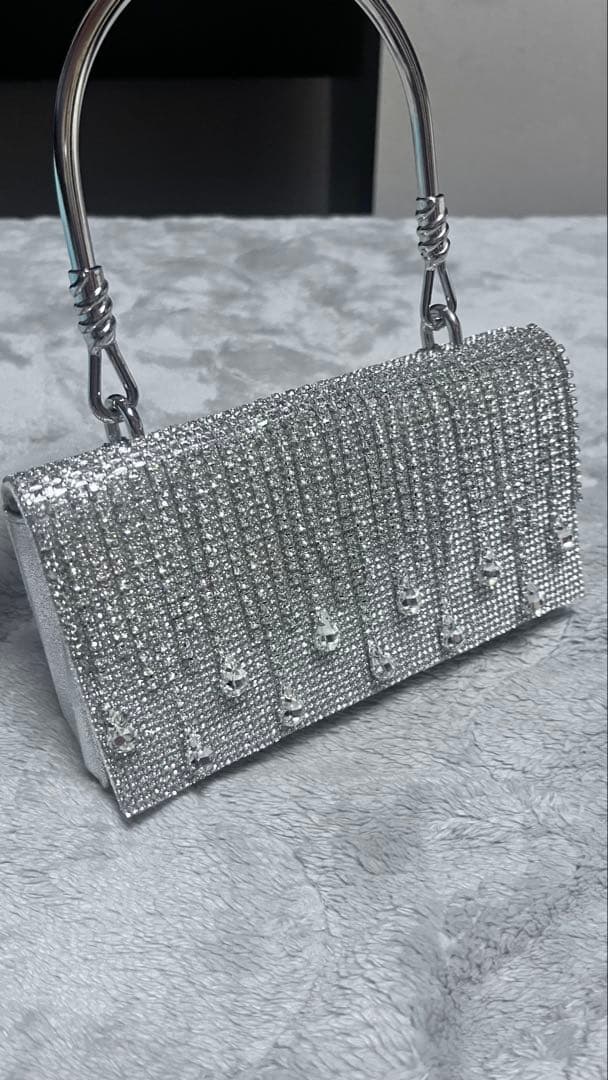 LEJA フリルチュールスリーブリボンIラインワンピースドレス2点SET