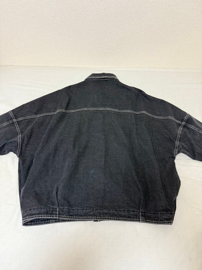 CAPSULEUX LEMAGE ブラックデニムカバーオール