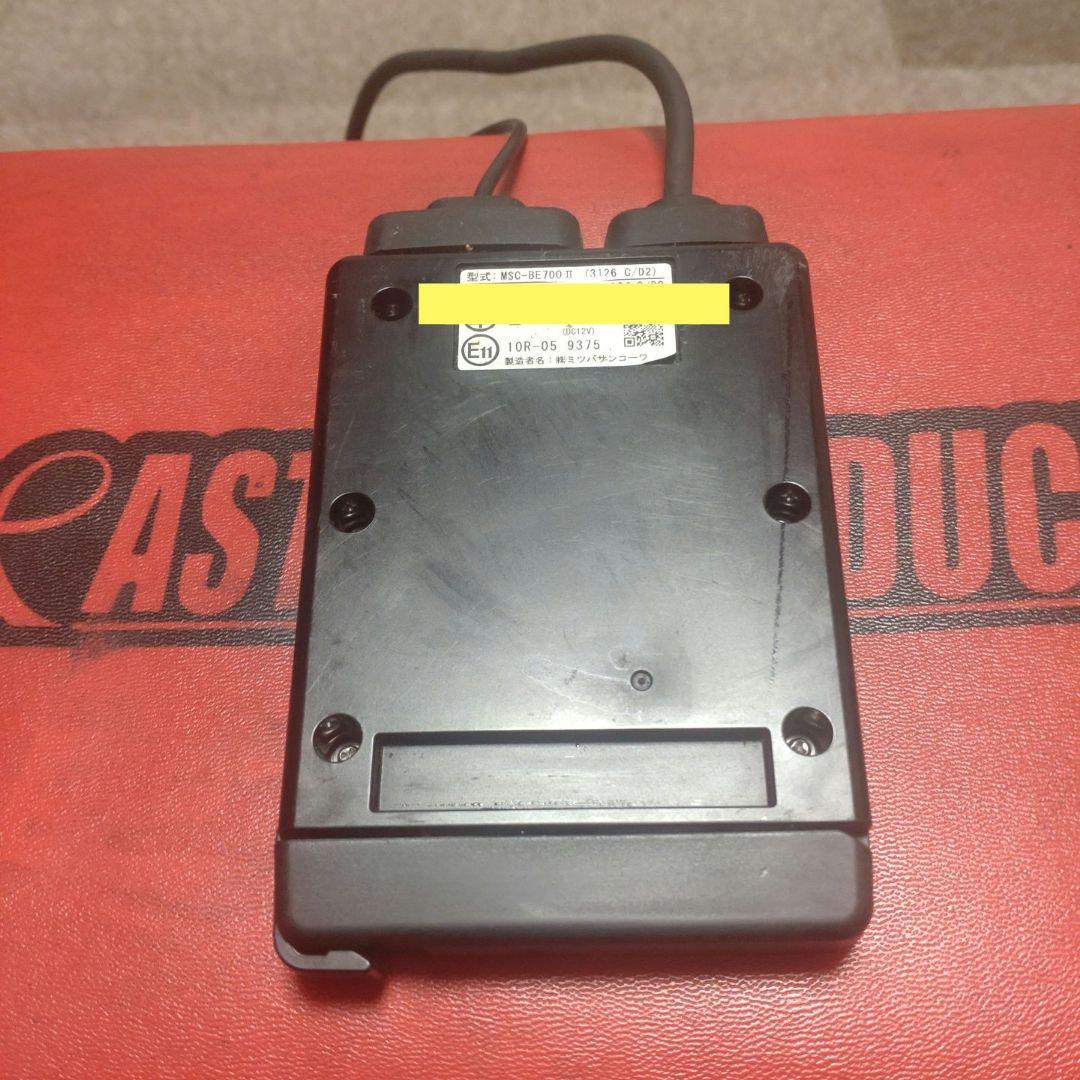 バイク用　ETC　車載器　ミツバ　BE700S 　【1119】