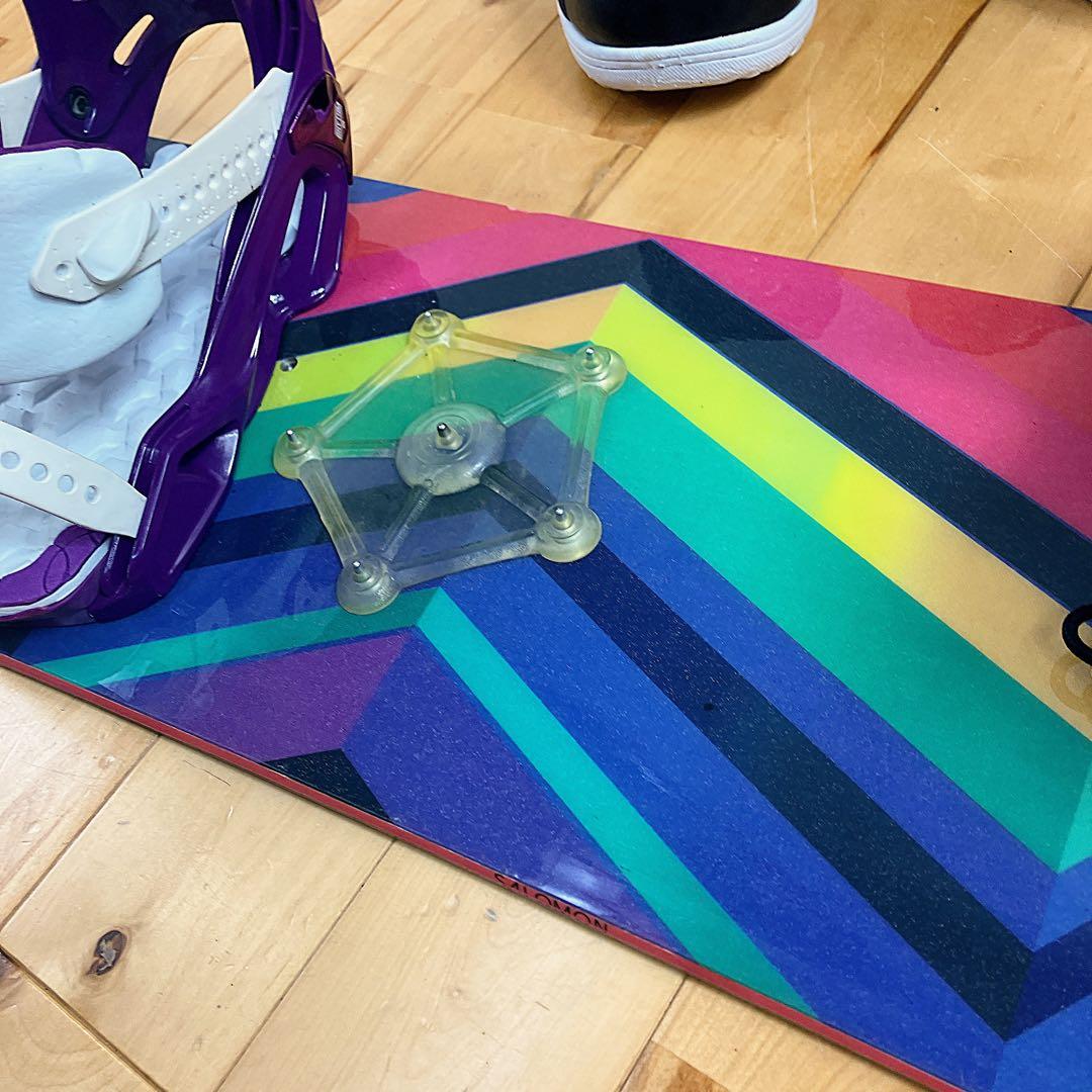 初心者おすすめ Burton サロモンスノーボード セット 138cm BOA