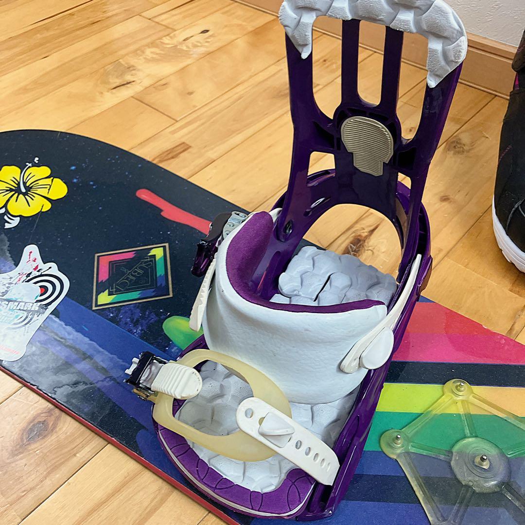 初心者おすすめ Burton サロモンスノーボード セット 138cm BOA