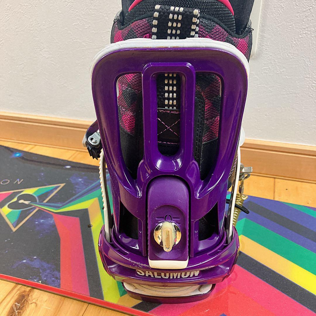 初心者おすすめ Burton サロモンスノーボード セット 138cm BOA