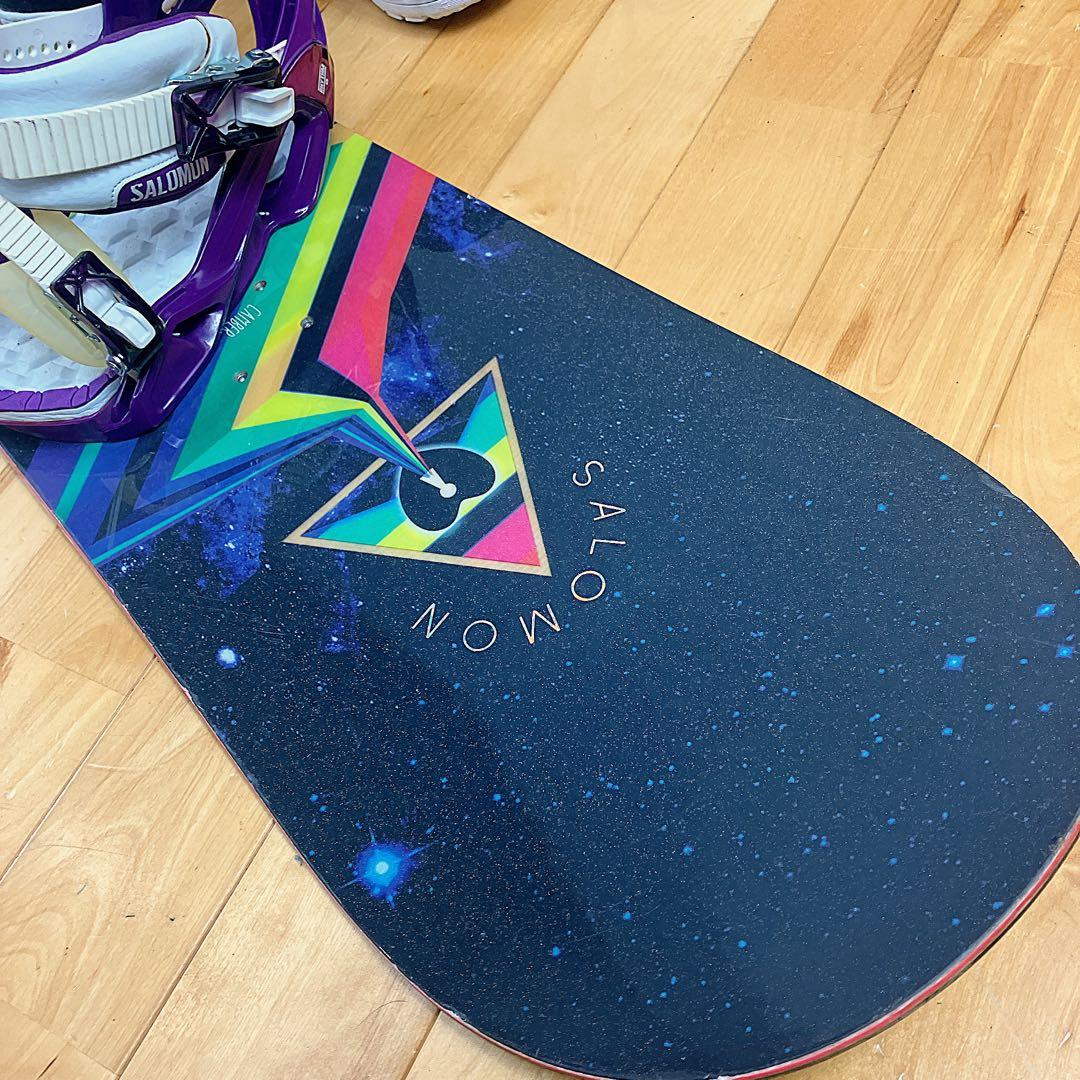 初心者おすすめ Burton サロモンスノーボード セット 138cm BOA