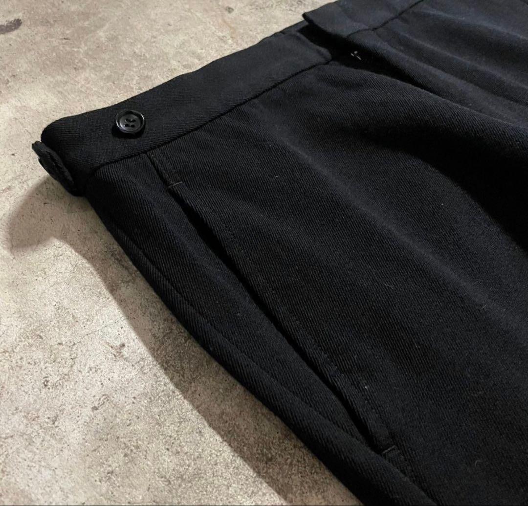 COMME des GARÇONS HOMME PLUS ウールスラックスパンツ