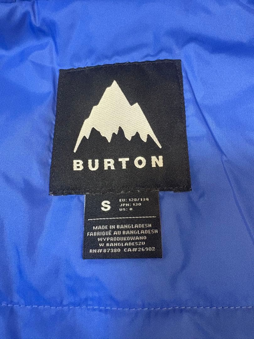 BURTON スノーボードウェア 130 上下セット