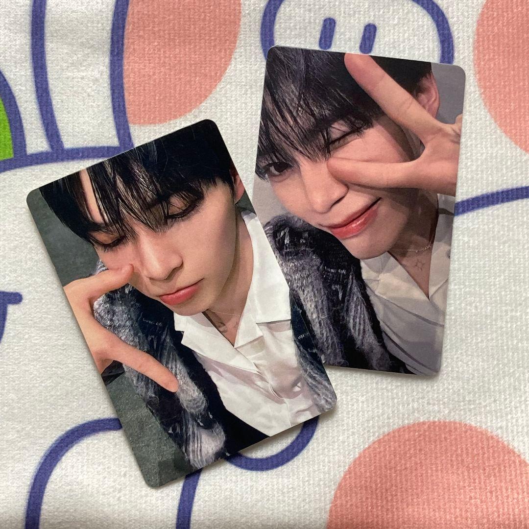 ZB1 勝ち 負け B賞 あっち向いてホイ ソンハンビン トレカ2枚