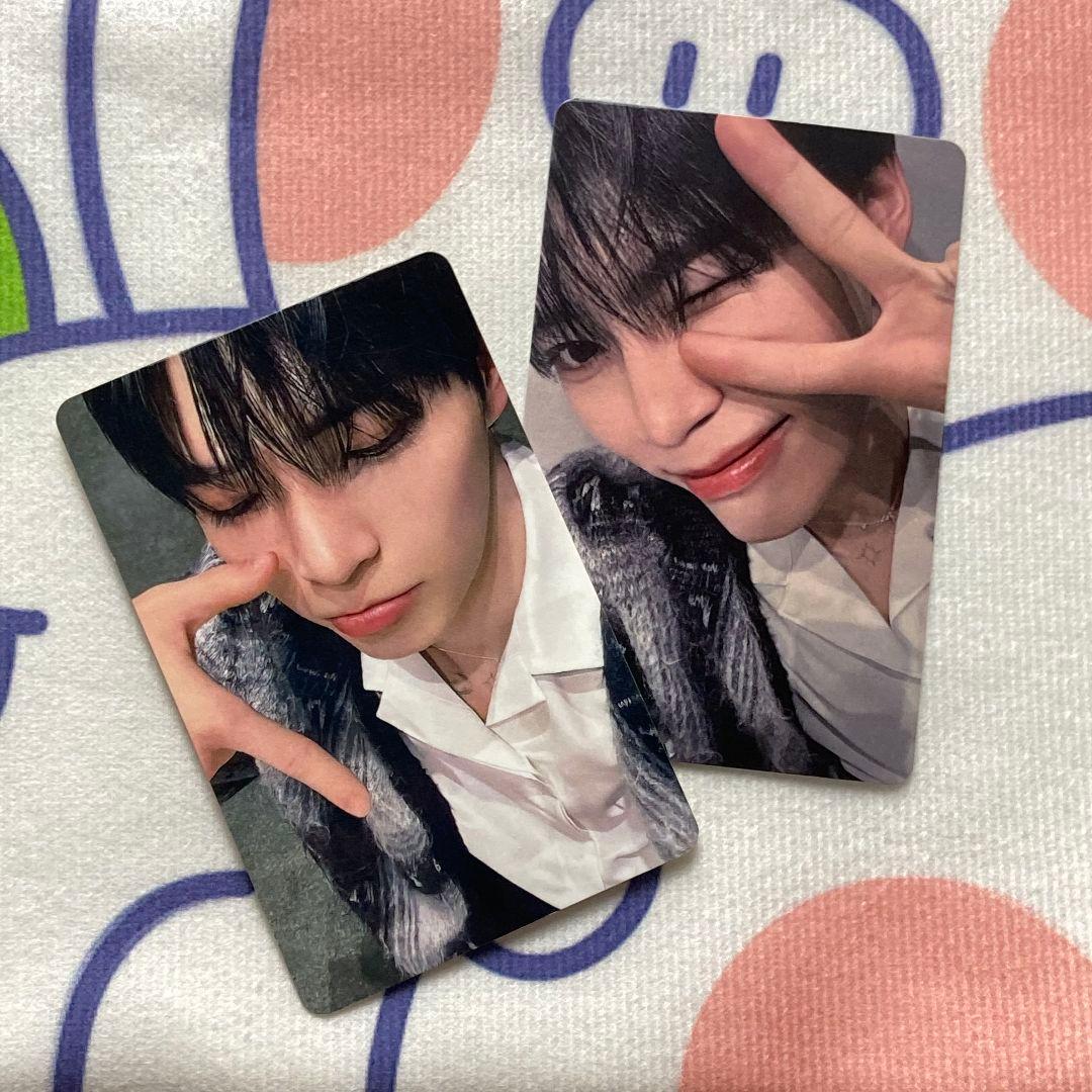 ZB1 勝ち 負け B賞 あっち向いてホイ ソンハンビン トレカ2枚